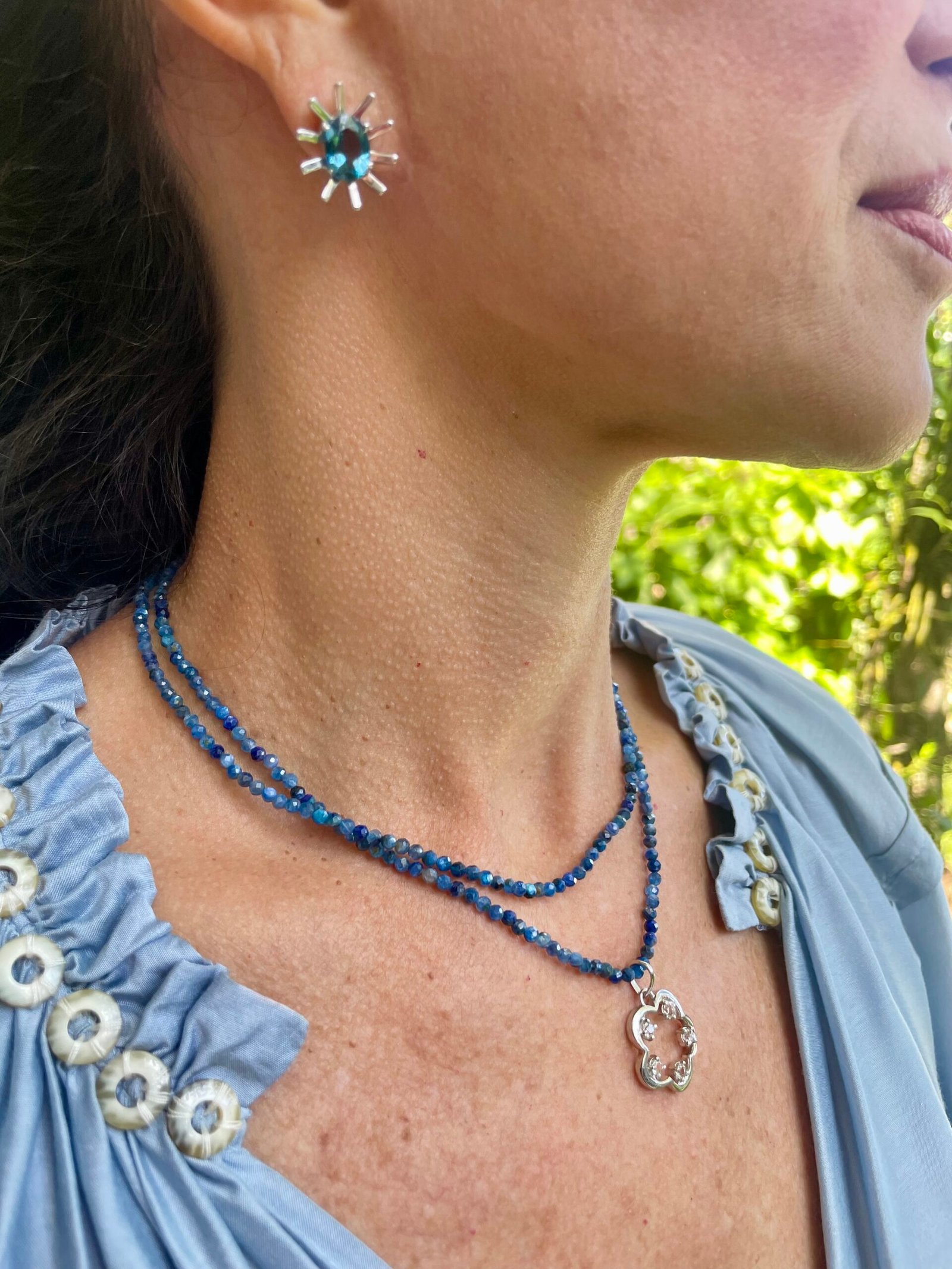 Brinco sol | topázio london