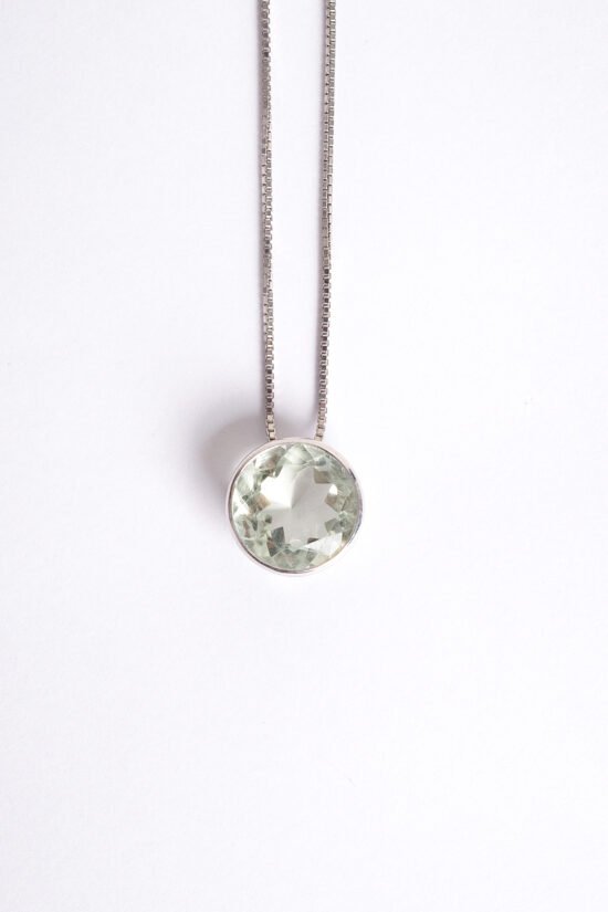 Colar uno | prasiolita