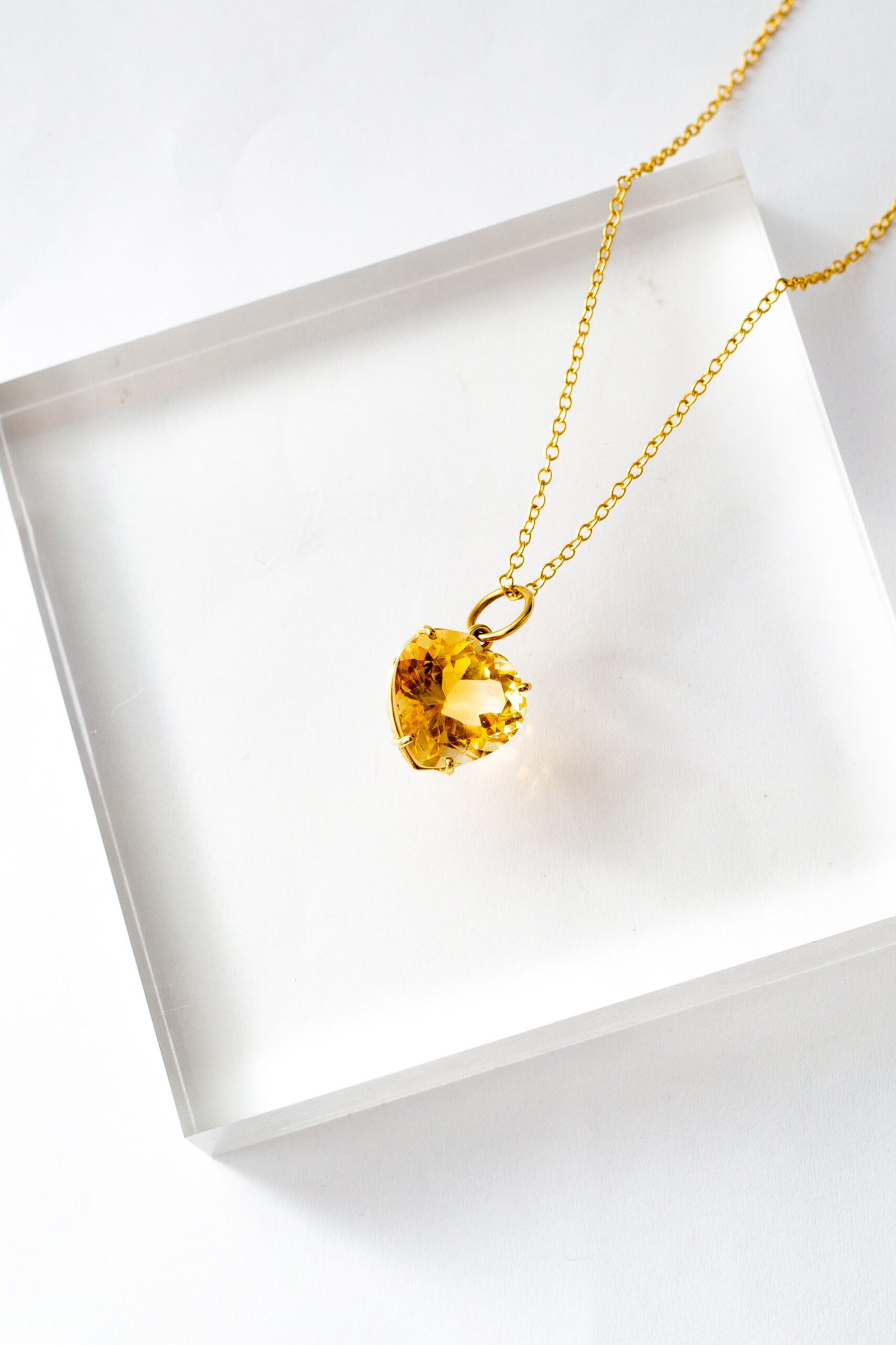 Colar conexão | citrino