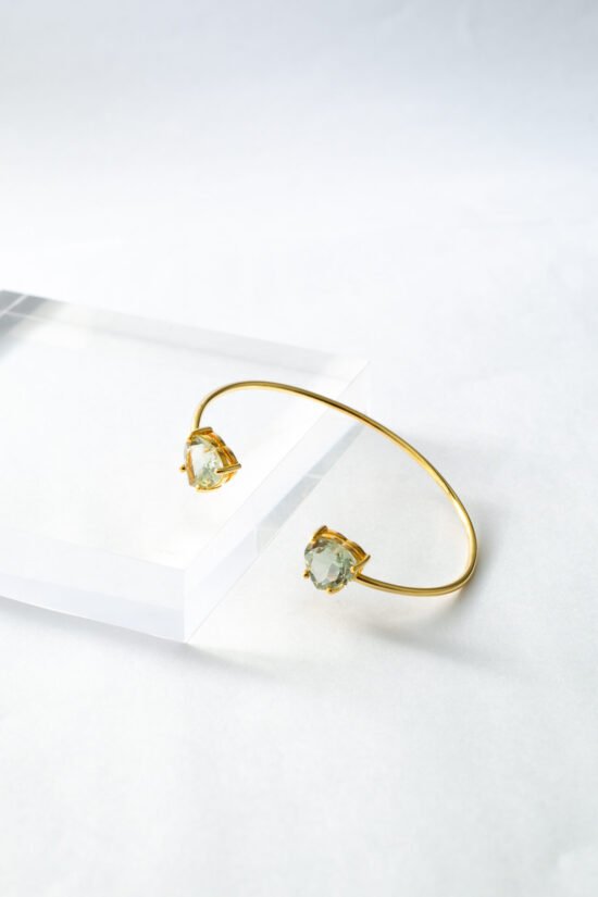 Bracelete conexão | prasiolita