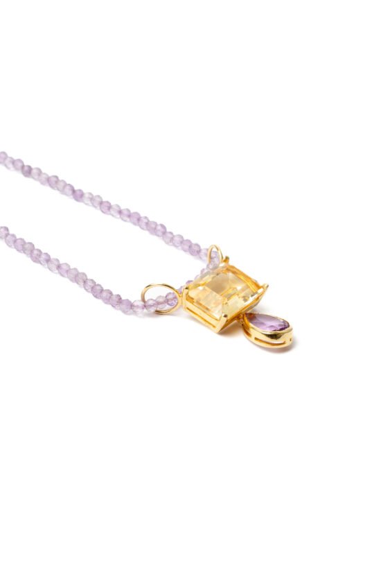 Colar balanço | citrino