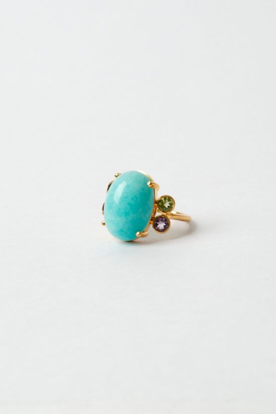 Anel Joy | amazonita