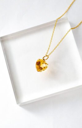 Colar conexão | citrino