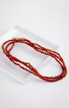 Colar mix longo | hessonita