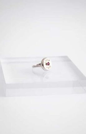 Anel love | rodolita