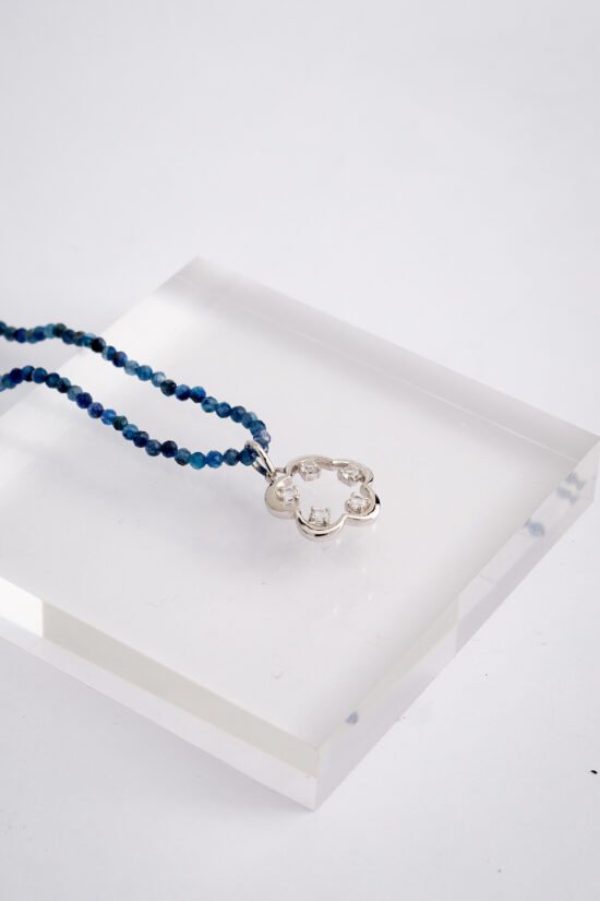 Colar mix longo | cianita