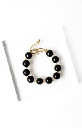 Pulseira joy | black - Ouro 18k