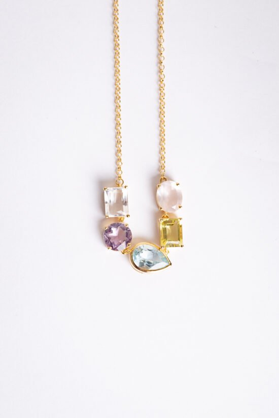 Colar Shapes I Topázio Sky