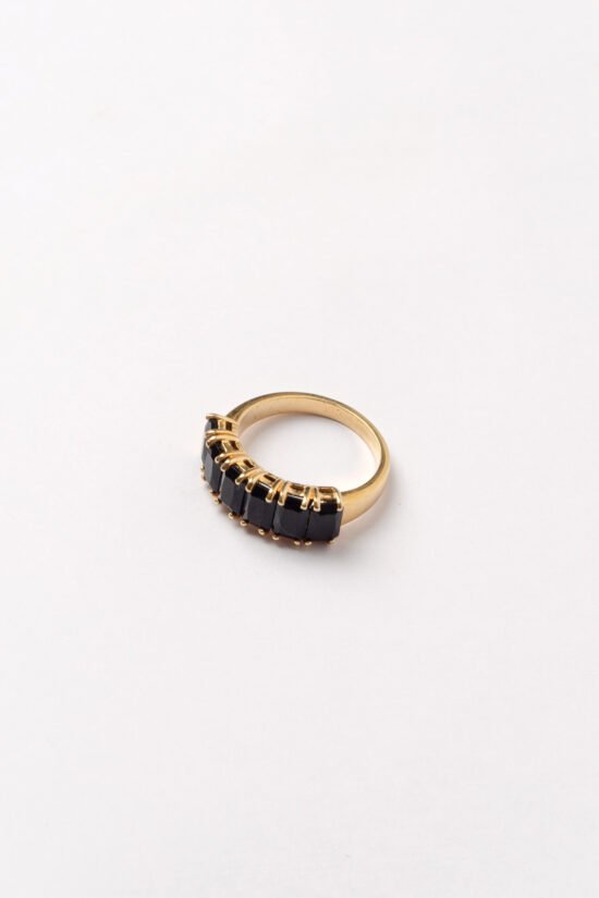 Anel multi retangular | black