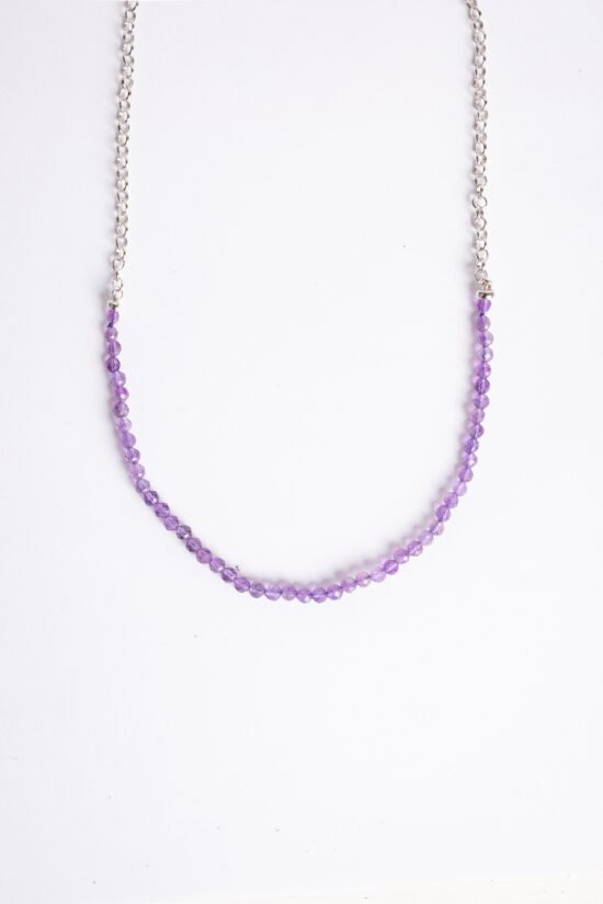 Colar choker boreal | lilás