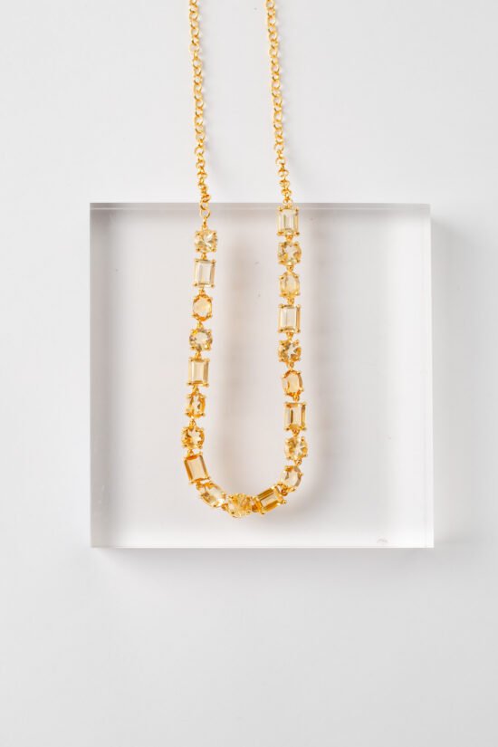 Colar Riviera | citrino