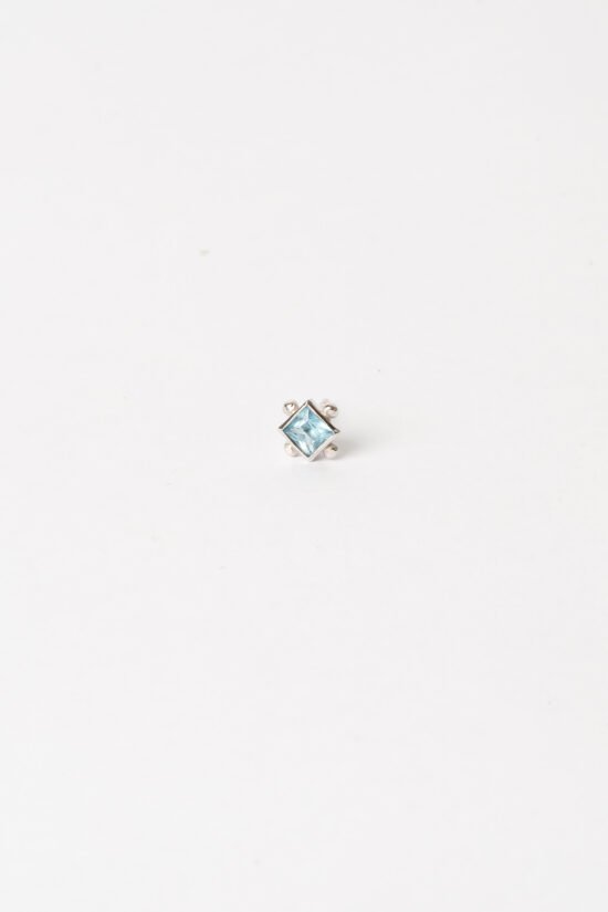 Brinco Mini Avulso | topázio sky