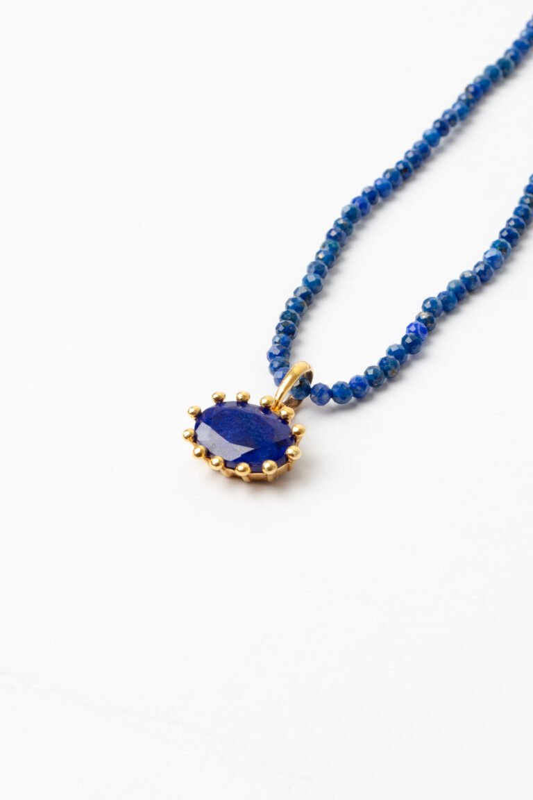 Colar Ana | lápis lazuli