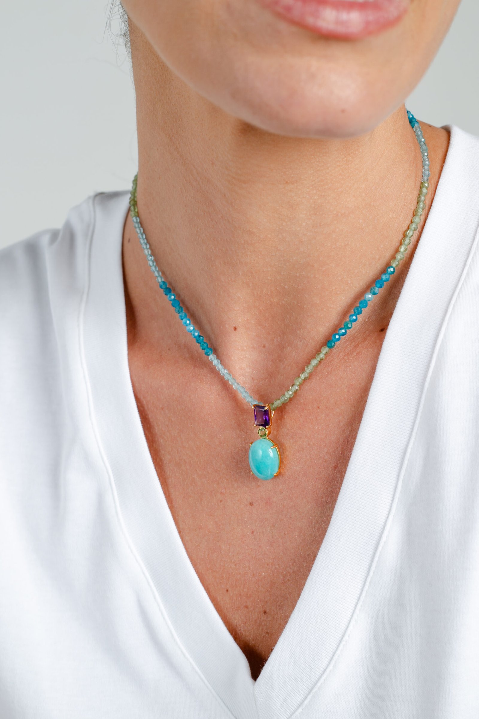 Colar joy | amazonita